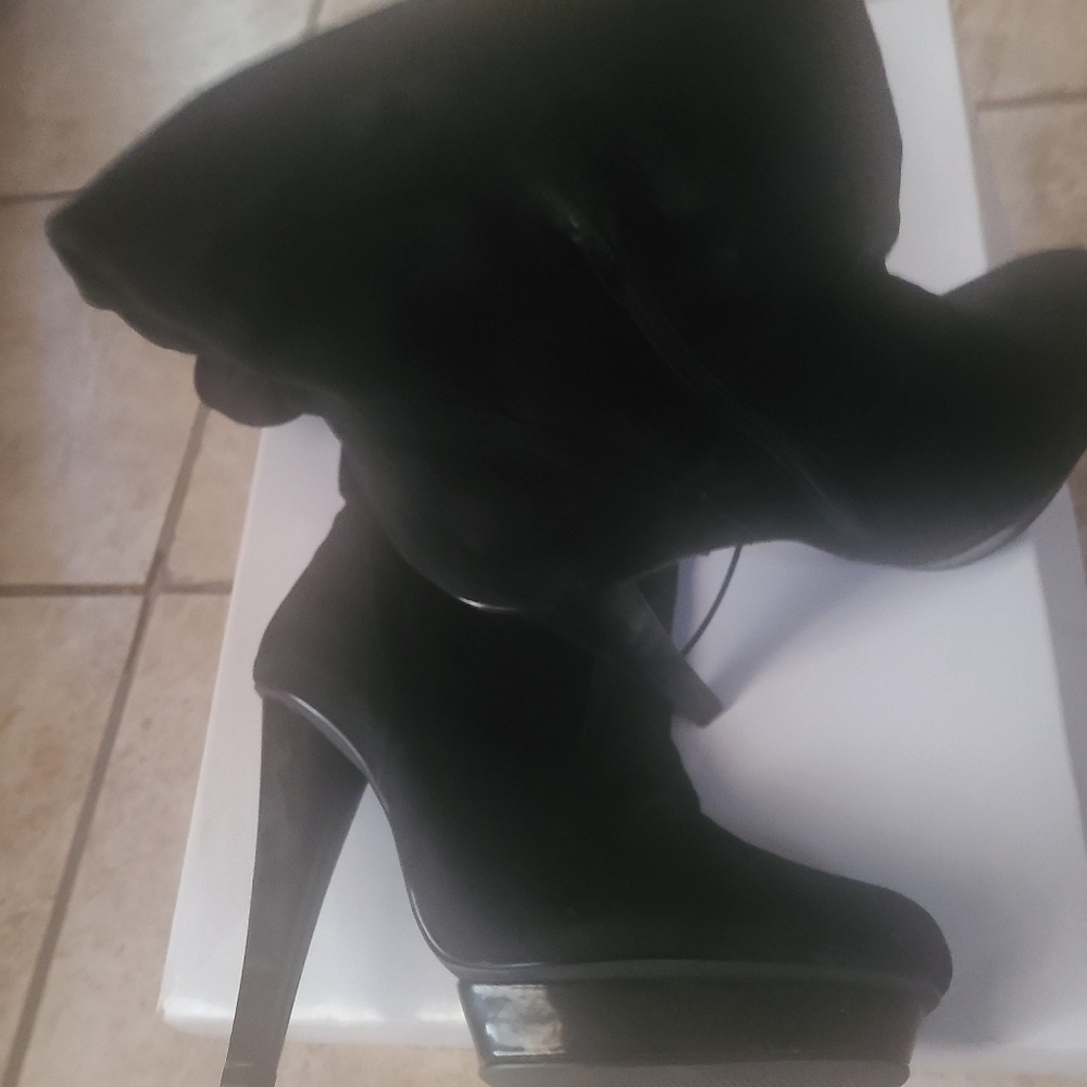 Steve Madden suede over knee boots
